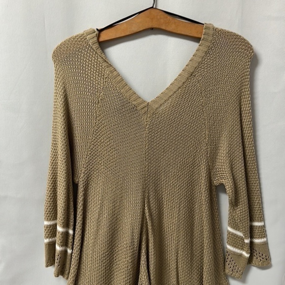 New Directions Petite Woman’s‎ sweater 100% acrylic Blouse Peasant Top (916) - Picture 9 of 11